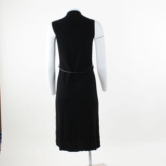 Anne Klein Belted Dress Anne Black - Picture 3 of 5